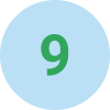 number 9 in a circle
